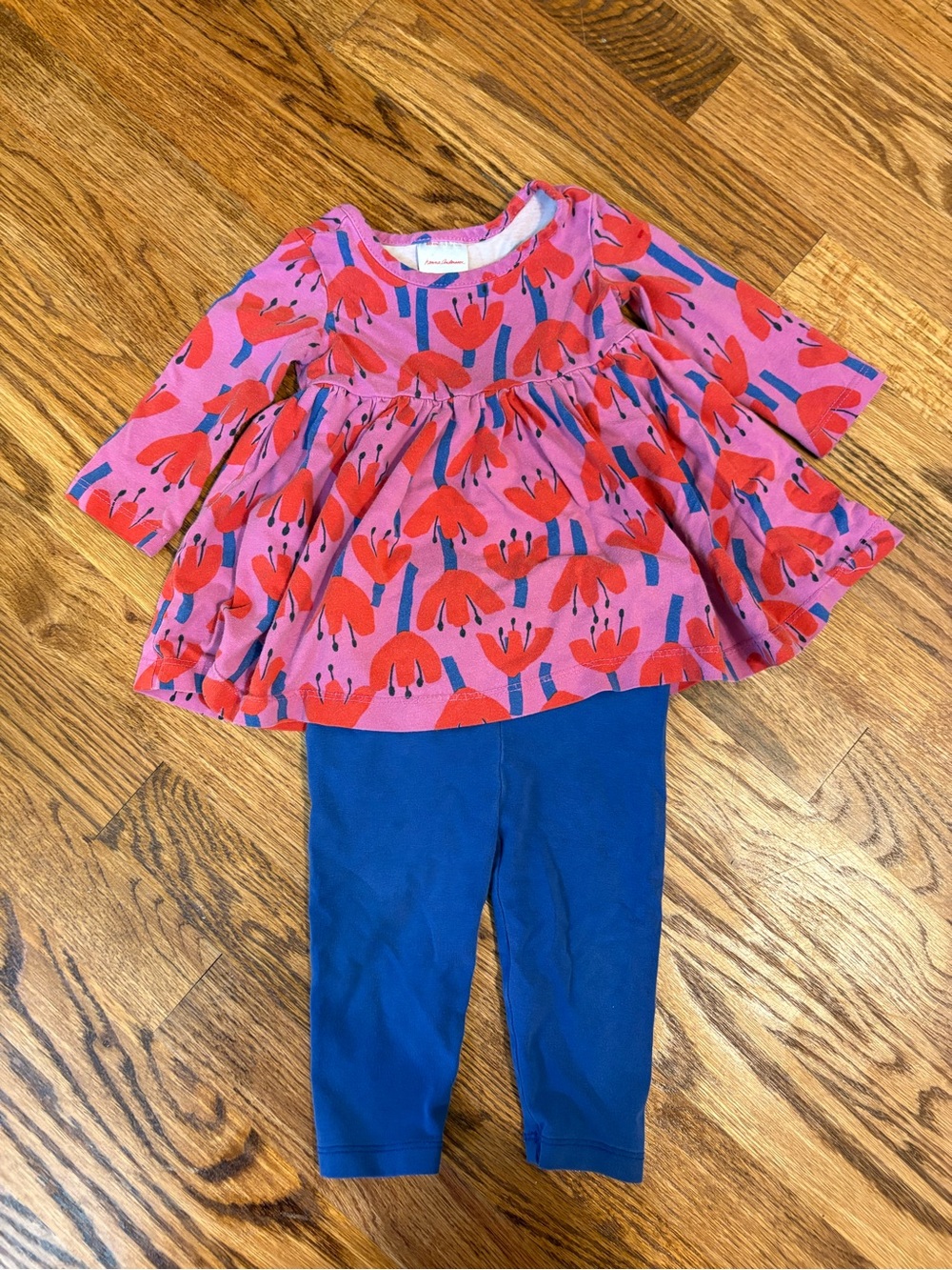Hanna Andersson dress & leggings set